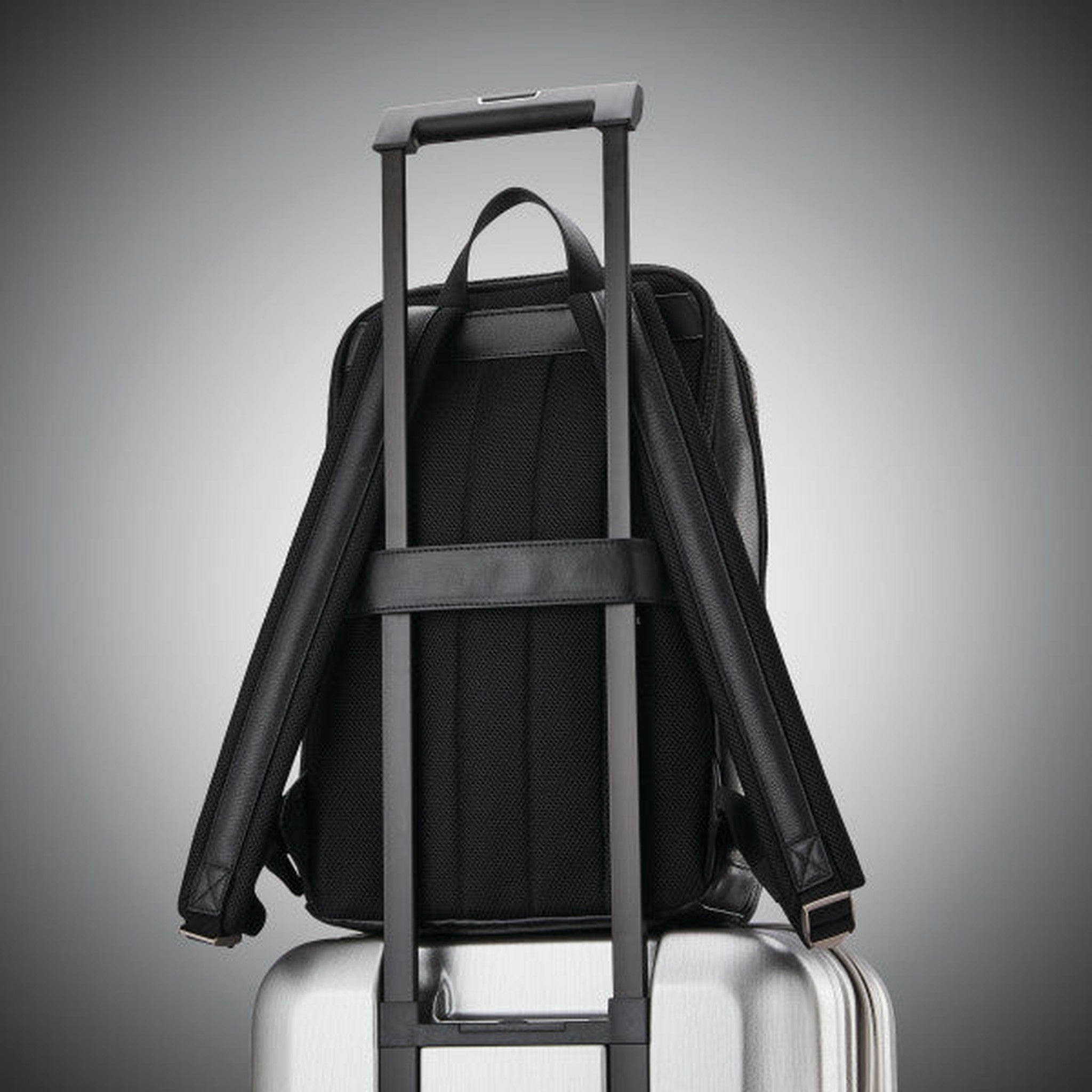 Samsonite Classic Leather Slim Backpack – Luggage Pros
