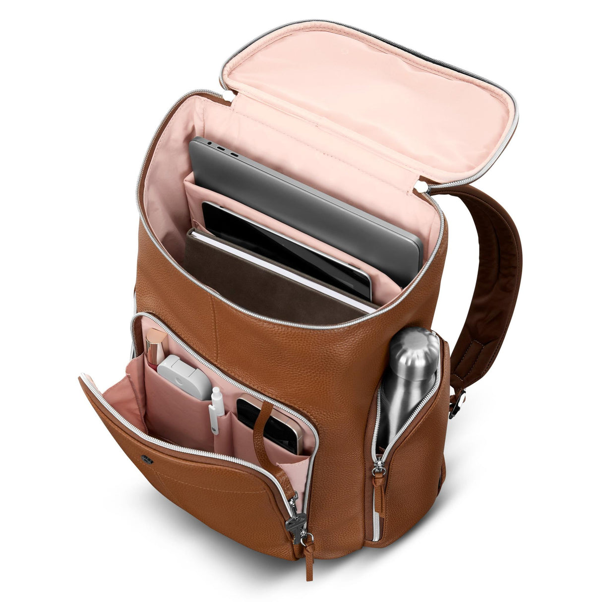Samsonite Mobile Solutions Leather Deluxe Backpack