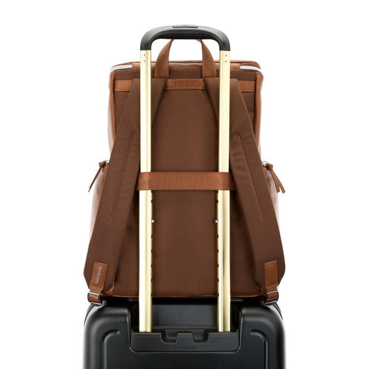 Samsonite Mobile Solutions Leather Deluxe Backpack