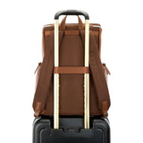Samsonite Mobile Solutions Leather Deluxe Backpack