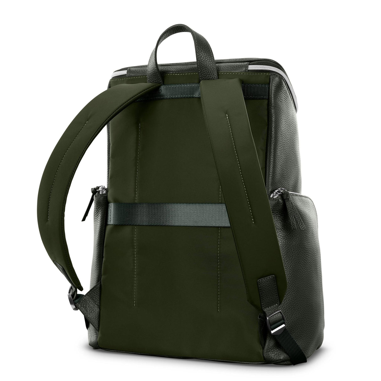 Samsonite Mobile Solutions Leather Deluxe Backpack