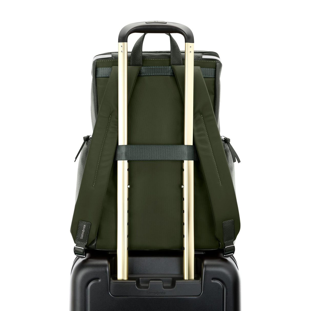 Samsonite Mobile Solutions Leather Deluxe Backpack