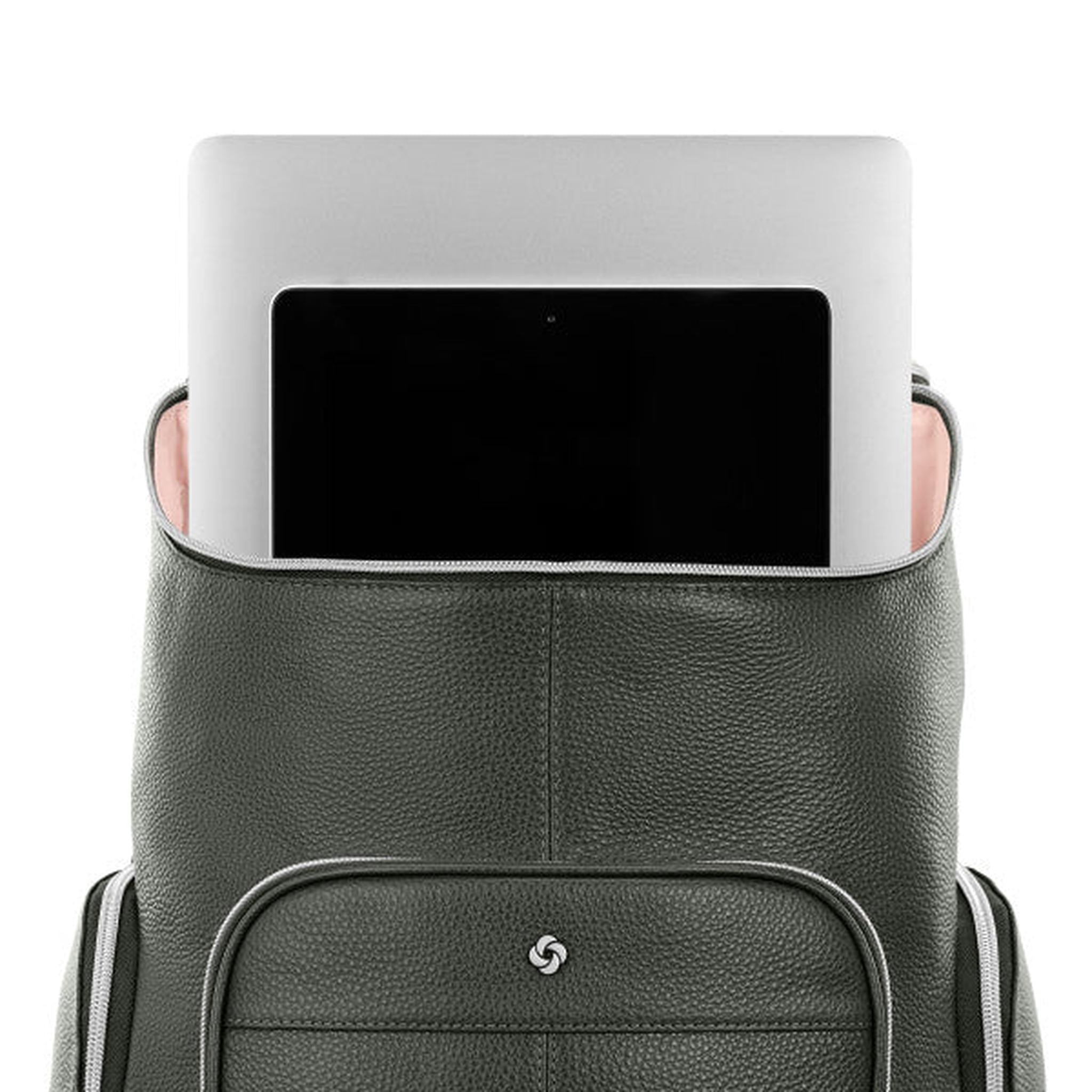 Samsonite Mobile Solutions Leather Deluxe Backpack – Luggage Pros