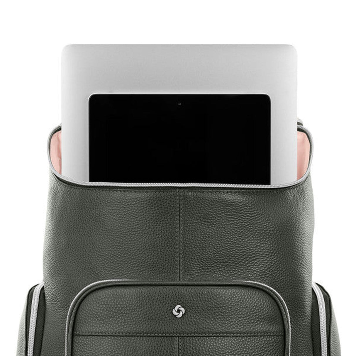 Samsonite Mobile Solutions Leather Deluxe Backpack