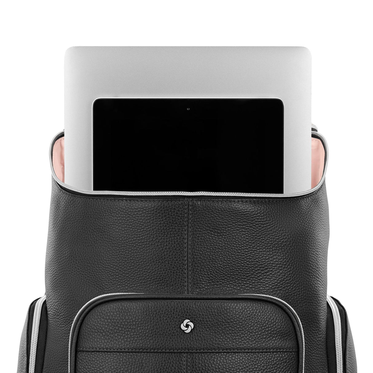 Samsonite Mobile Solutions Leather Deluxe Backpack