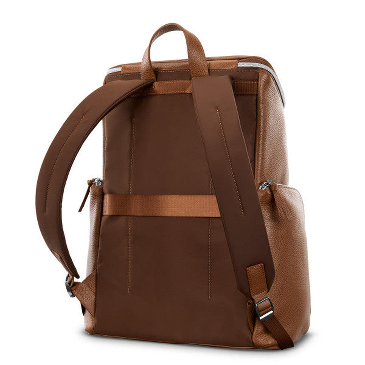 Samsonite Mobile Solutions Leather Deluxe Backpack