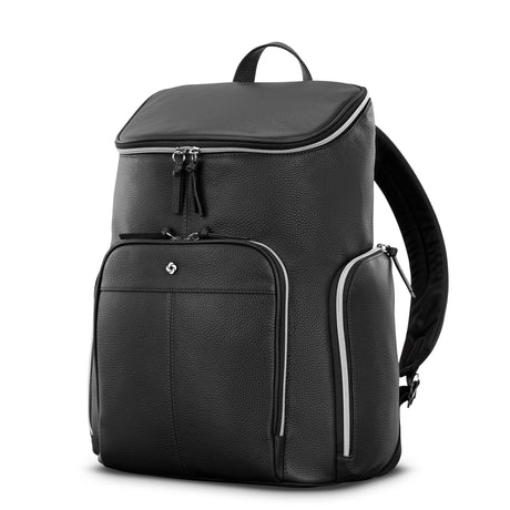 Samsonite Mobile Solutions Leather Deluxe Backpack