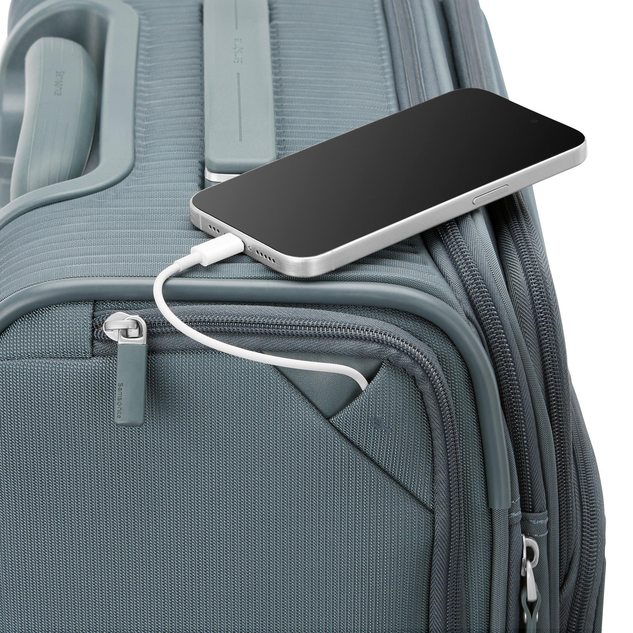 Samsonite Silhouette 18 Softside Carry On Spinner - Thumbnail 4