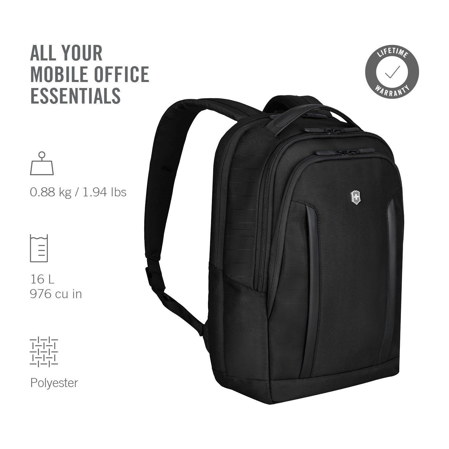 Victorinox Altmont Professional Compact Laptop Backpack – Luggage Pros