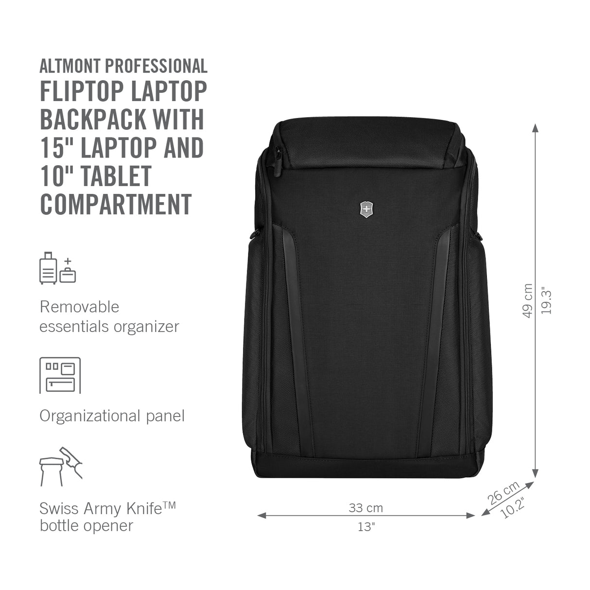 Victorinox Altmont Professional Fliptop Laptop Backpack