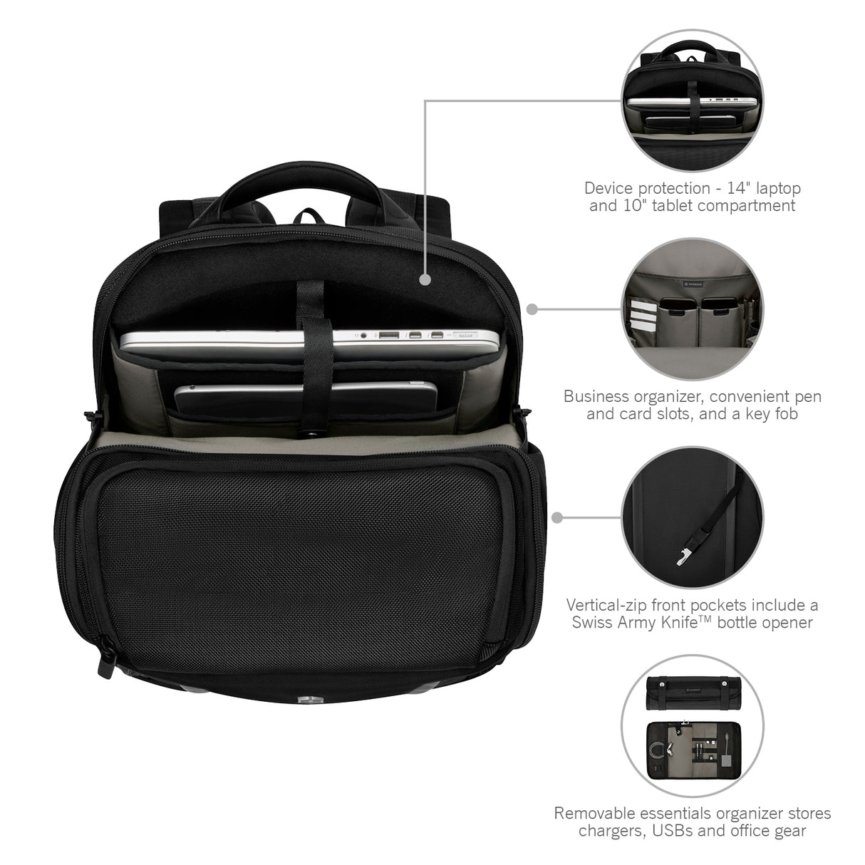 Victorinox Altmont Professional Fliptop Laptop Backpack