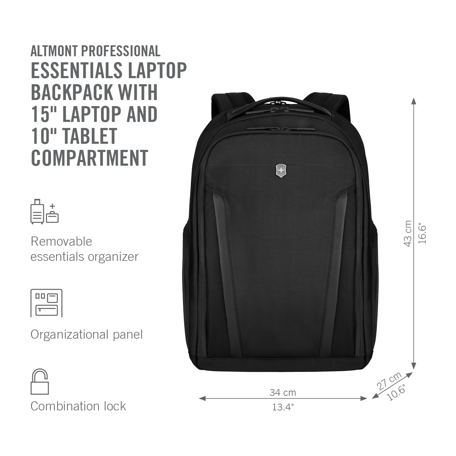 Victorinox Altmont Professional Essential Laptop Backpack Victorinox Altmont Professional Essential Laptop Backpack