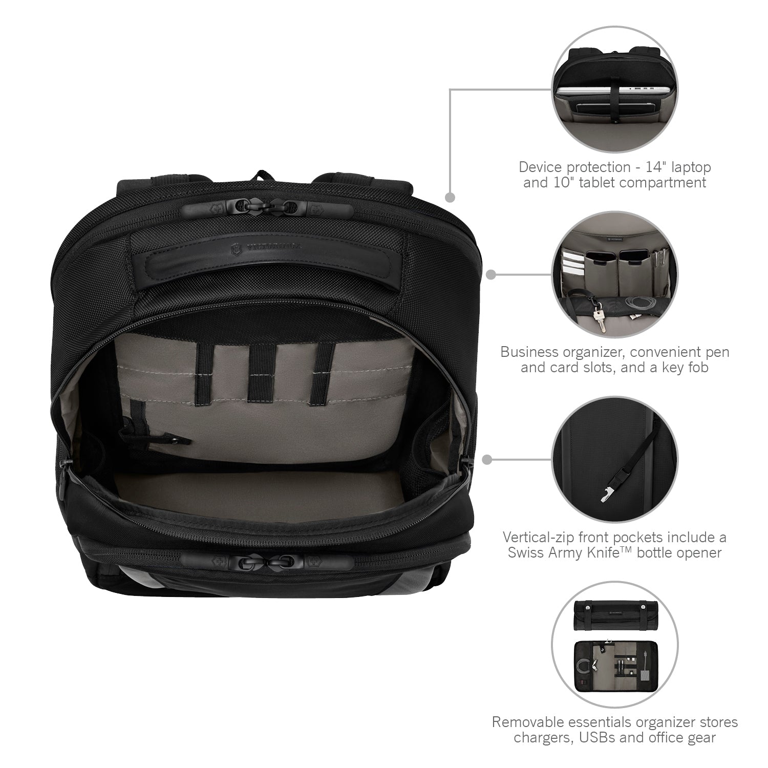 altmont essentials black laptop backpack Victorinox Altmont Professional Essential Laptop Backpack