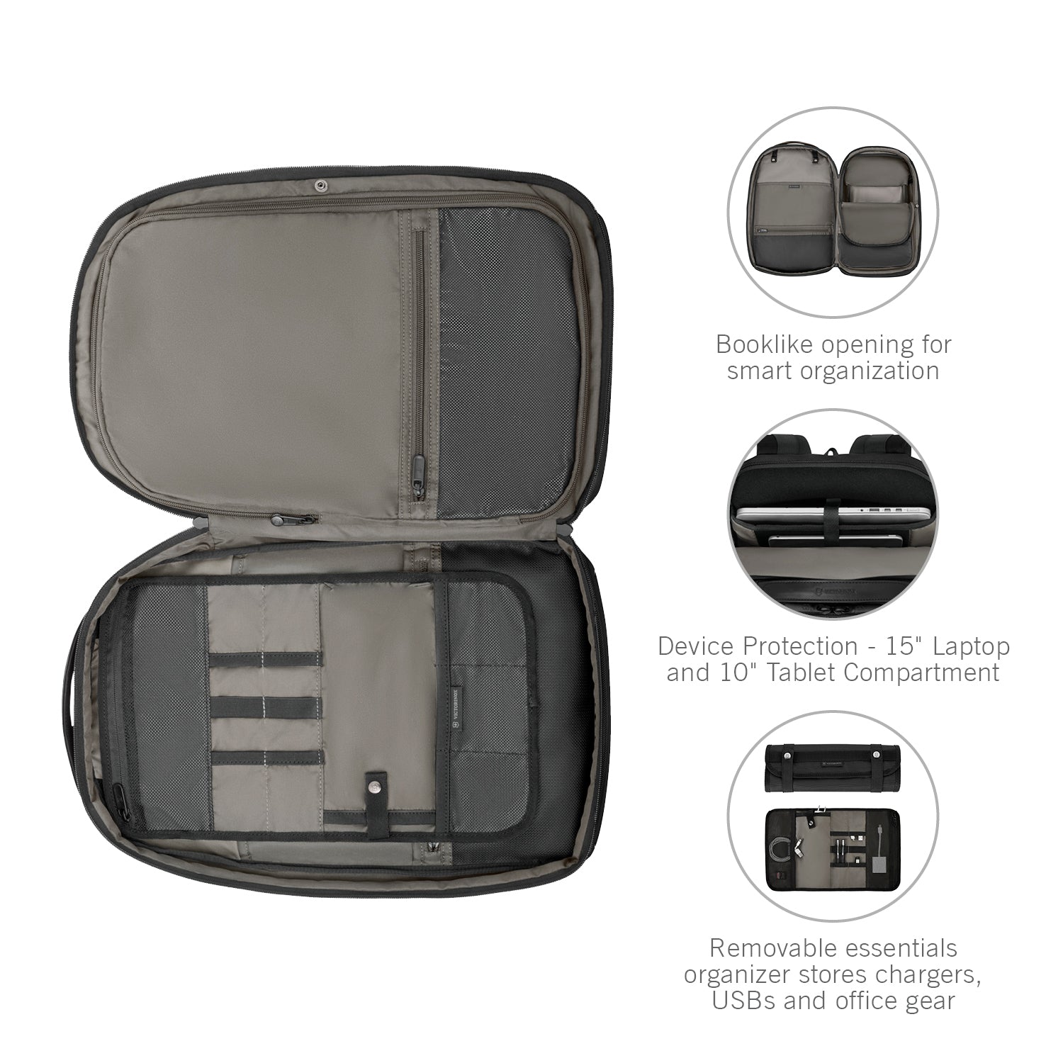 alpine deluxe travel laptop backpack Victorinox Altmont Professional Deluxe Travel Laptop Backpack