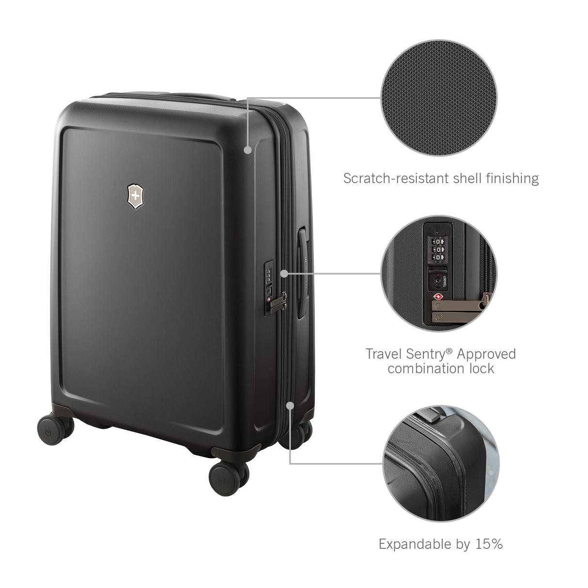 Victorinox Connex Medium Hardside Upright