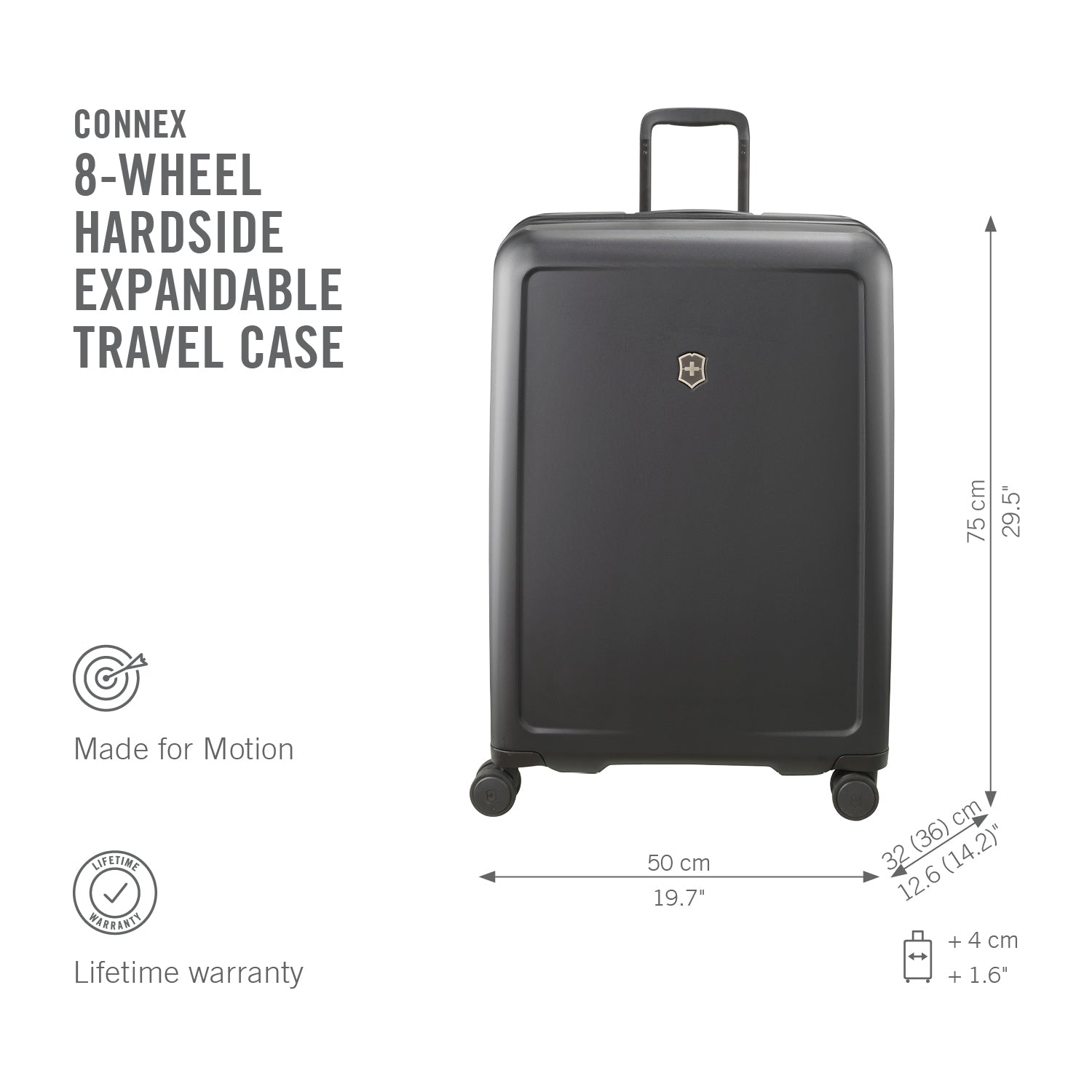 Victorinox Connex Large Hardside Upright – Luggage Pros