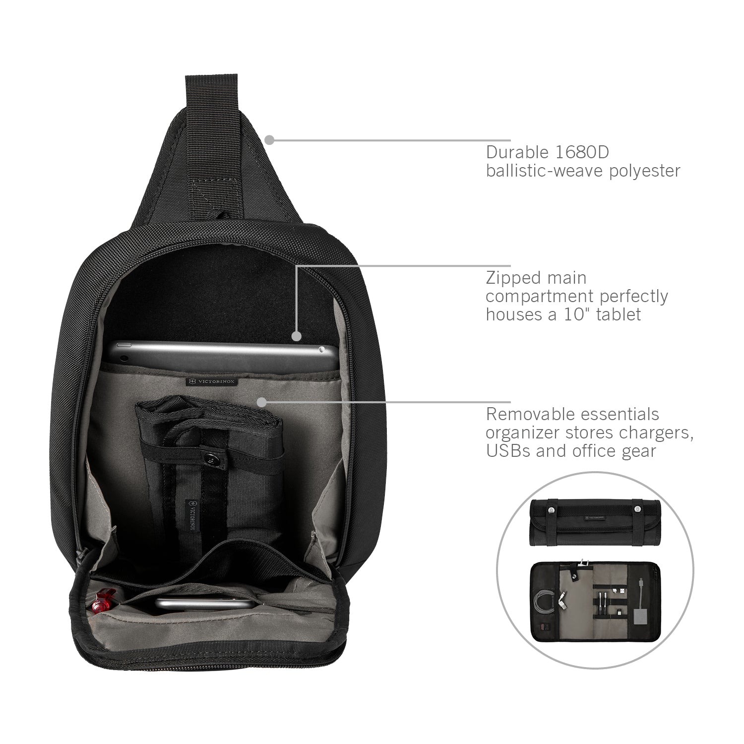 ナ*ミ様 F12-881[ビクトリノックス]Altmont Profession Victorinox Altmont Professional Tablet Sling – Luggage Pros