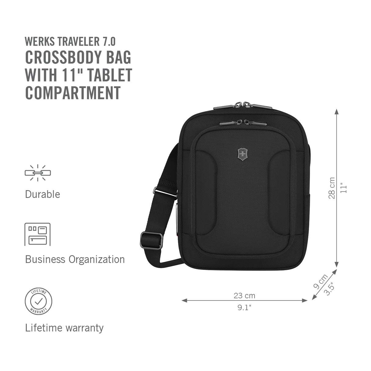 Victorinox Werks Traveler 7.0 Crossbody Tablet Bag
