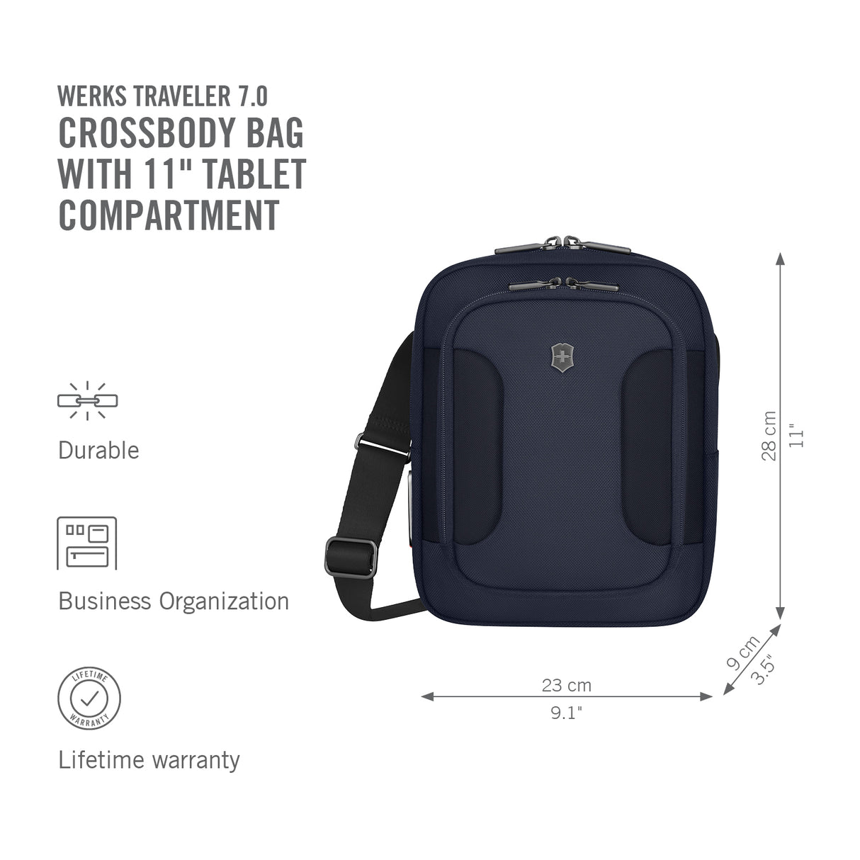 Victorinox Werks Traveler 7.0 Crossbody Tablet Bag