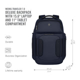 Victorinox Werks Traveler 7.0 Deluxe Laptop Backpack