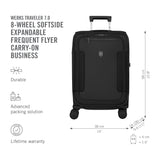 Victorinox Werks Traveler 7.0 Frequent Flyer Business Carry-On Spinner