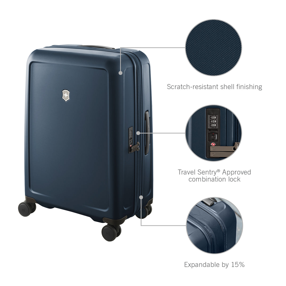 Victorinox Connex Medium Hardside Upright