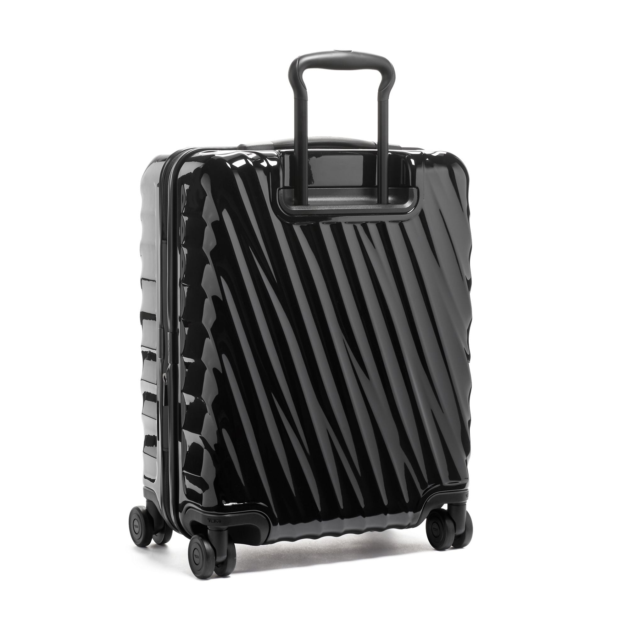 Buy TUMI Arrive Leather International Dual Access 4-Wheel Carry-On Luggage  | Black Color Men | AJIO LUXE