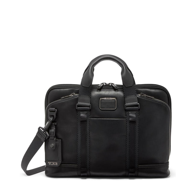 TUMI Alpha Bravo Academy Leather Brief *STORE*