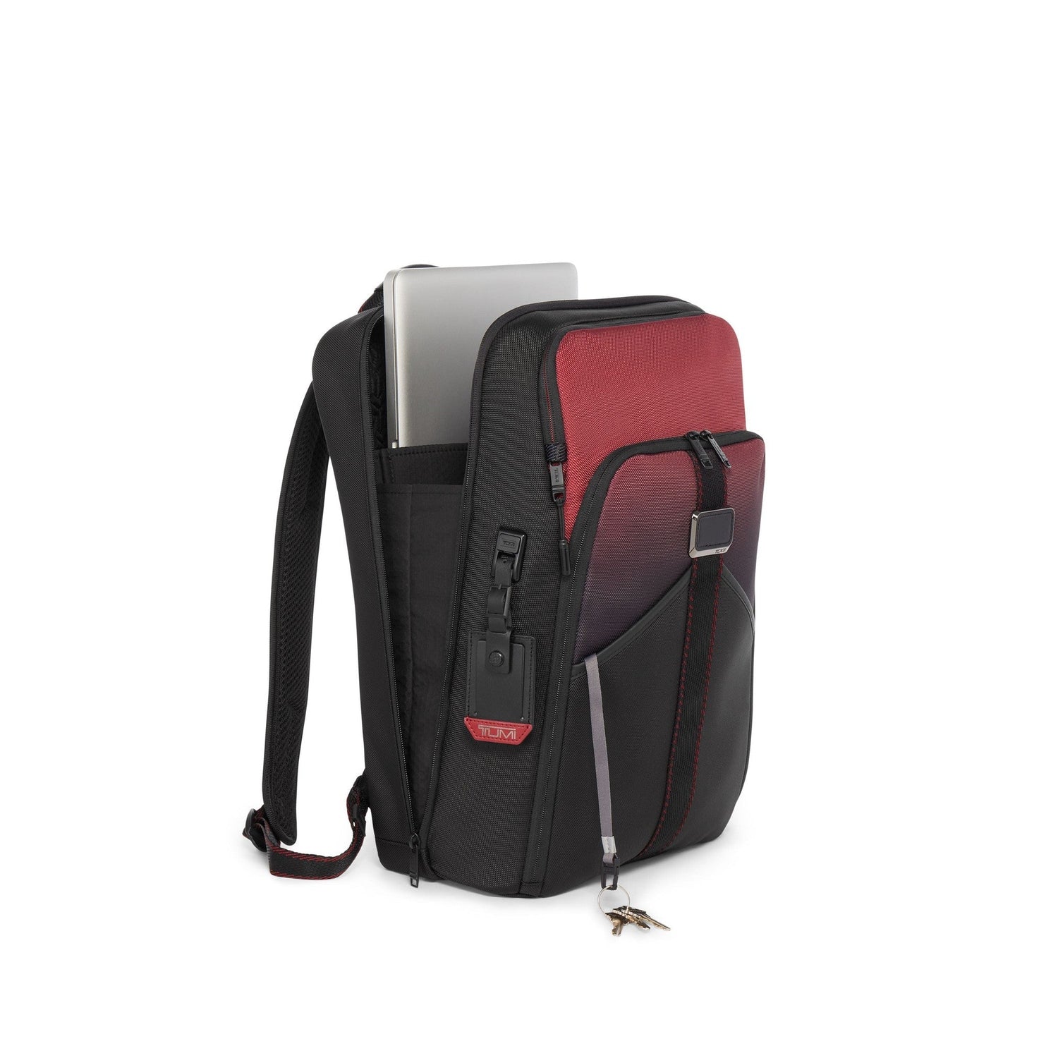 tumi backpack red and back TUMI Alpha Bravo Esports Pro 17" Backpack – Luggage Pros