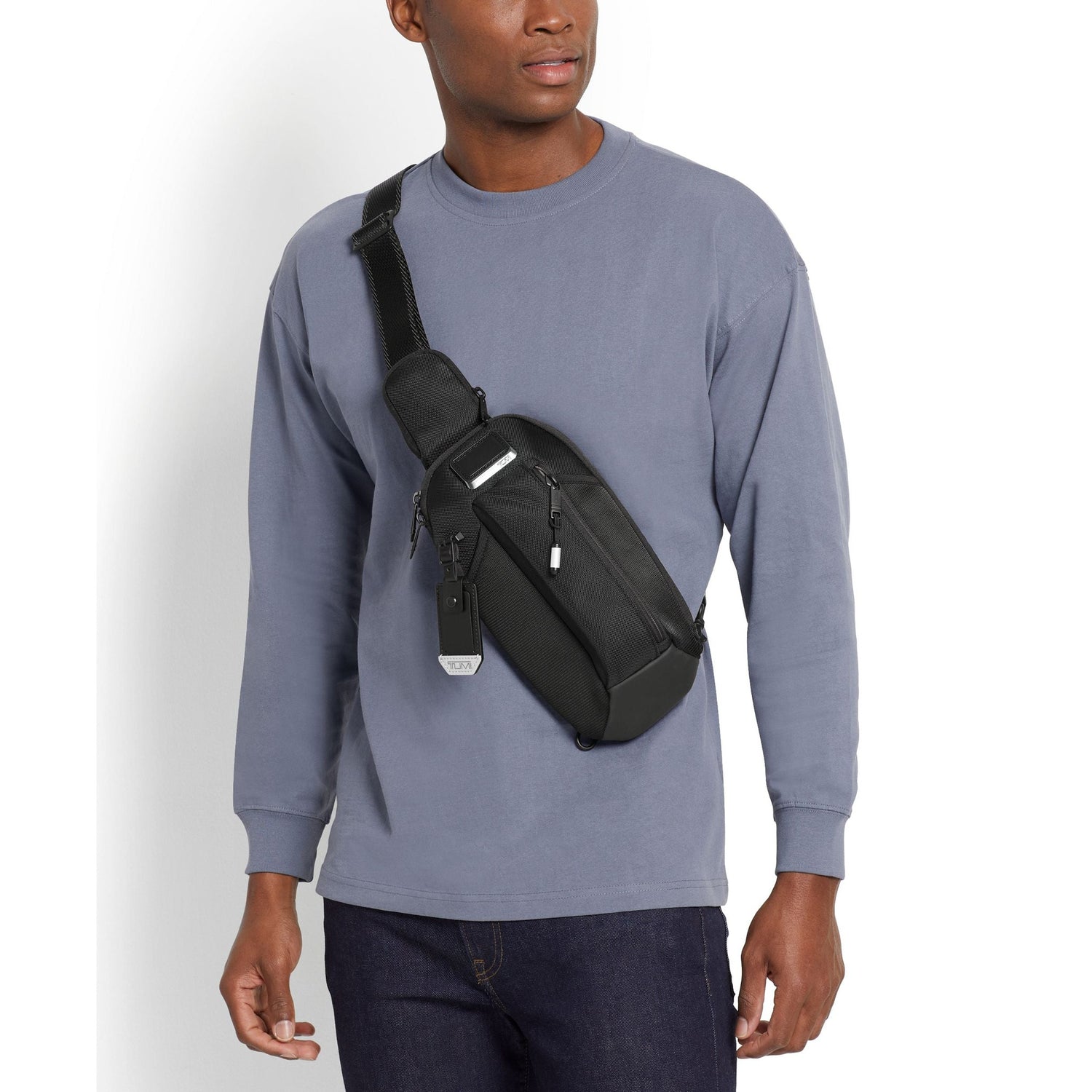 tumi - alpha bravo esports pro backpack sling TUMI Alpha Bravo Esports Pro Sling Black