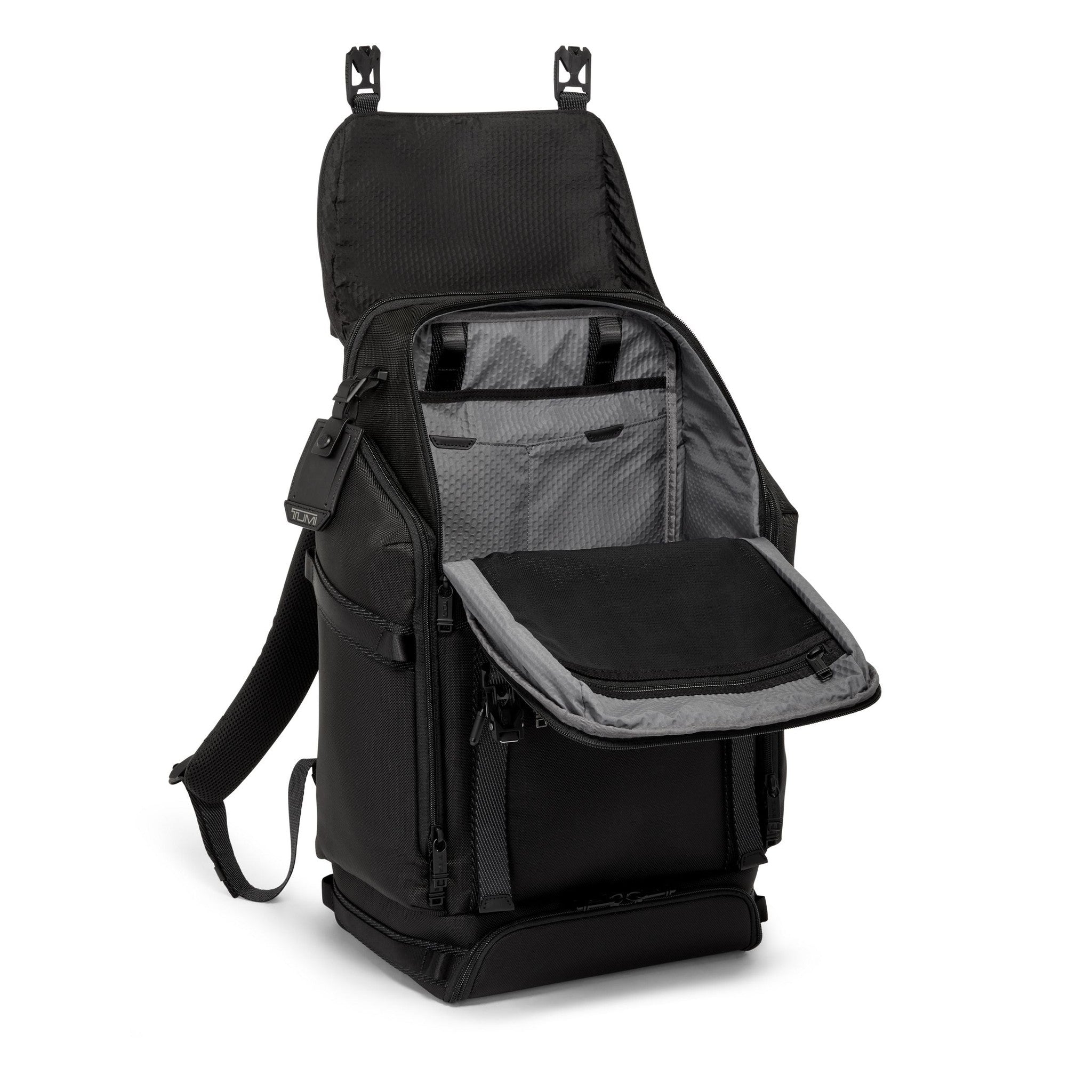 TUMI Alpha Bravo Expedition Flap Backpack – Luggage Pros