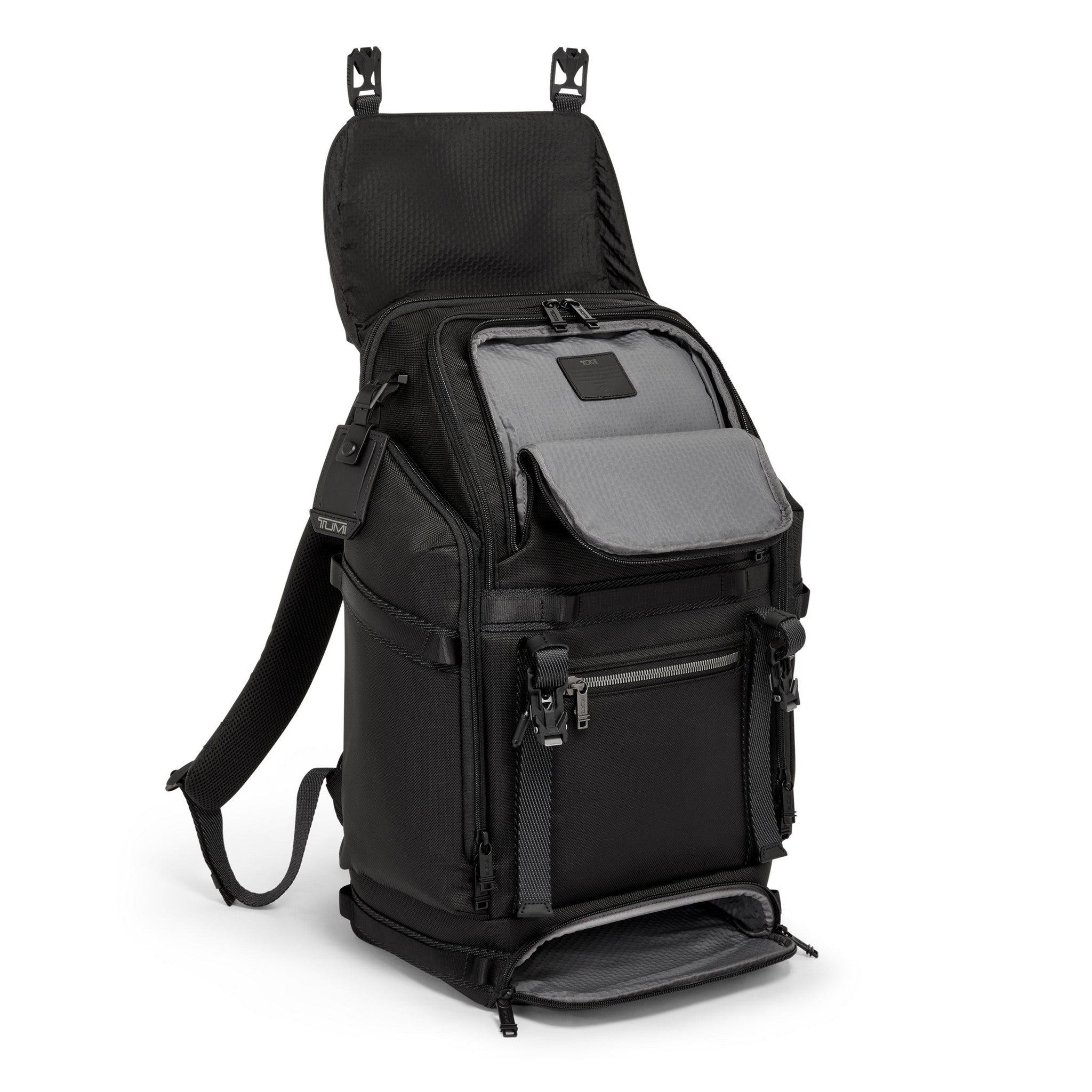 TUMI Alpha Bravo Expedition Flap Backpack – Luggage Pros