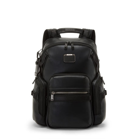 TUMI Alpha Bravo Navigation Leather Backpack *STORE*