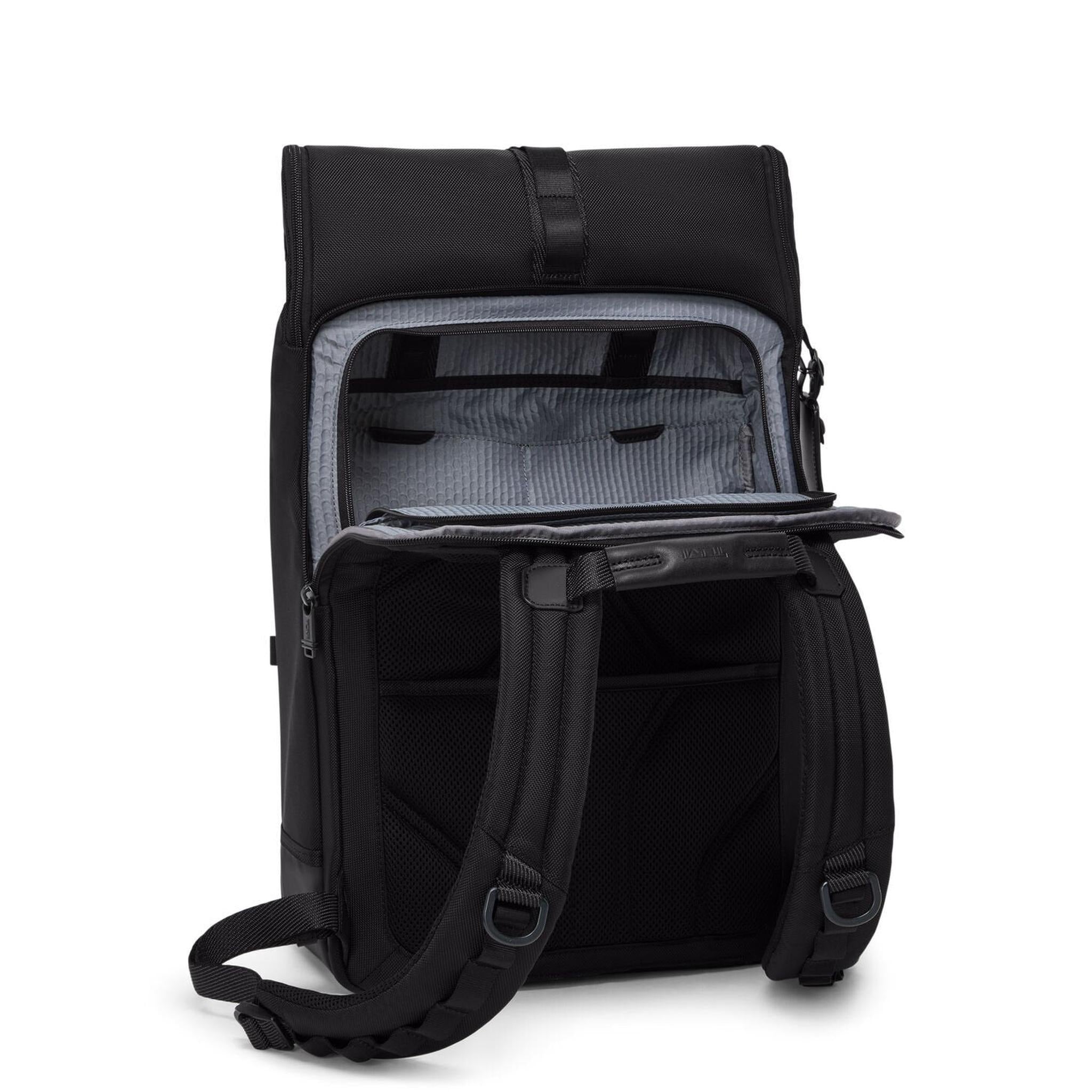 TUMI Alpha Bravo Surveillance Flap Backpack – Luggage Pros