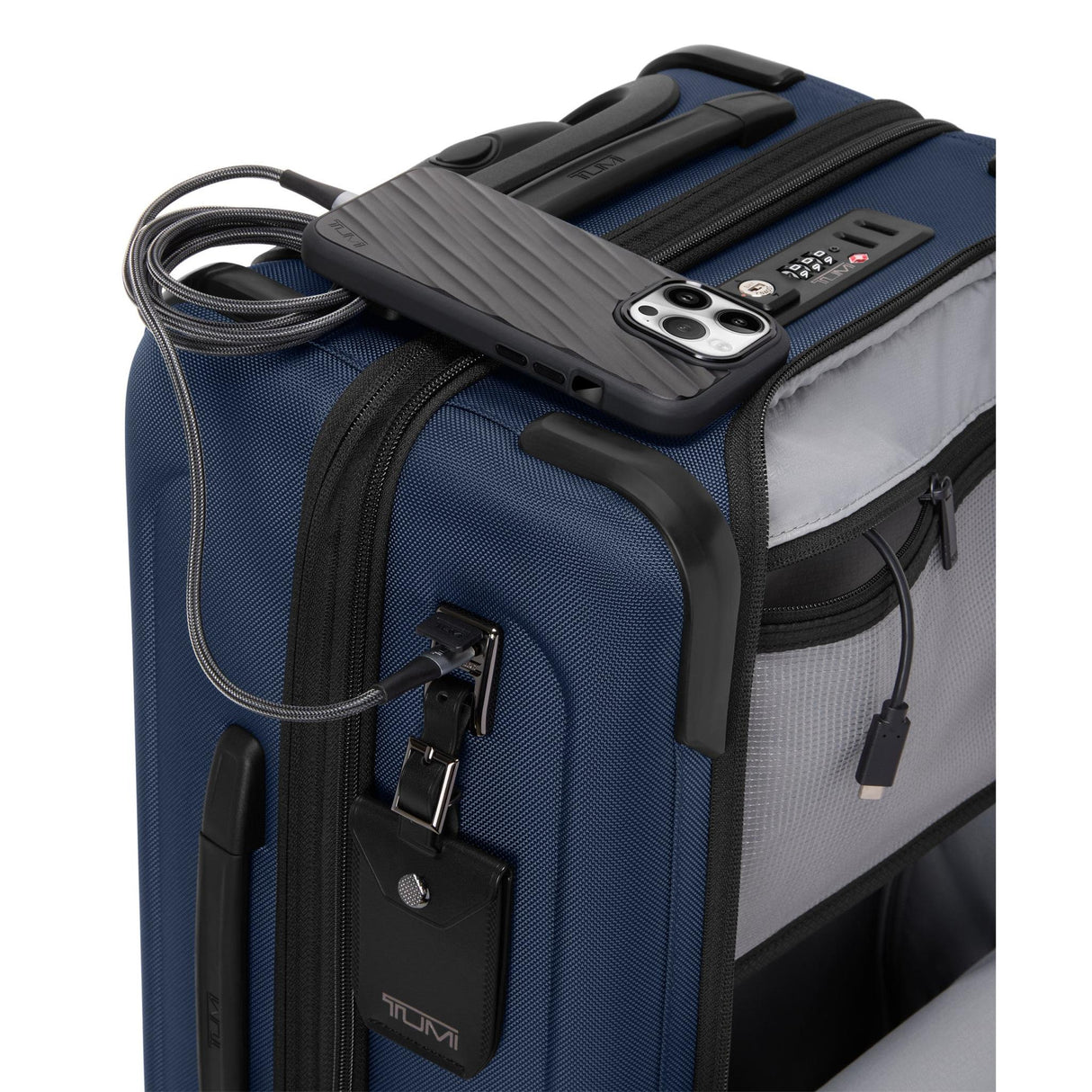 TUMI Alpha Dual Access Expandable Carry-On