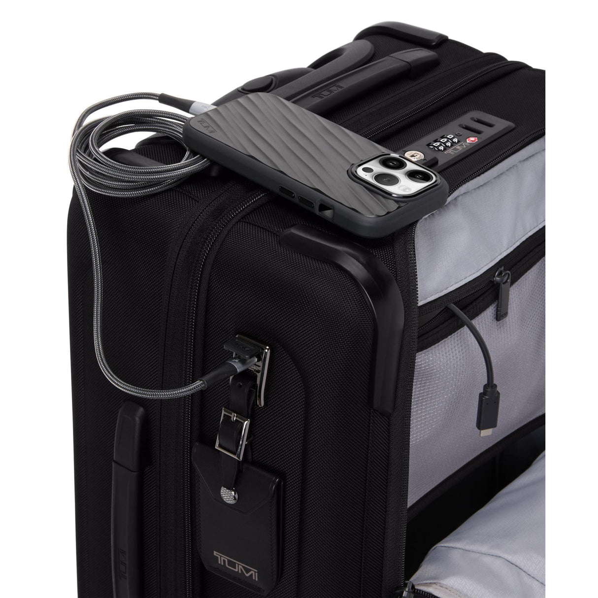TUMI Alpha Dual Access Expandable Carry-On