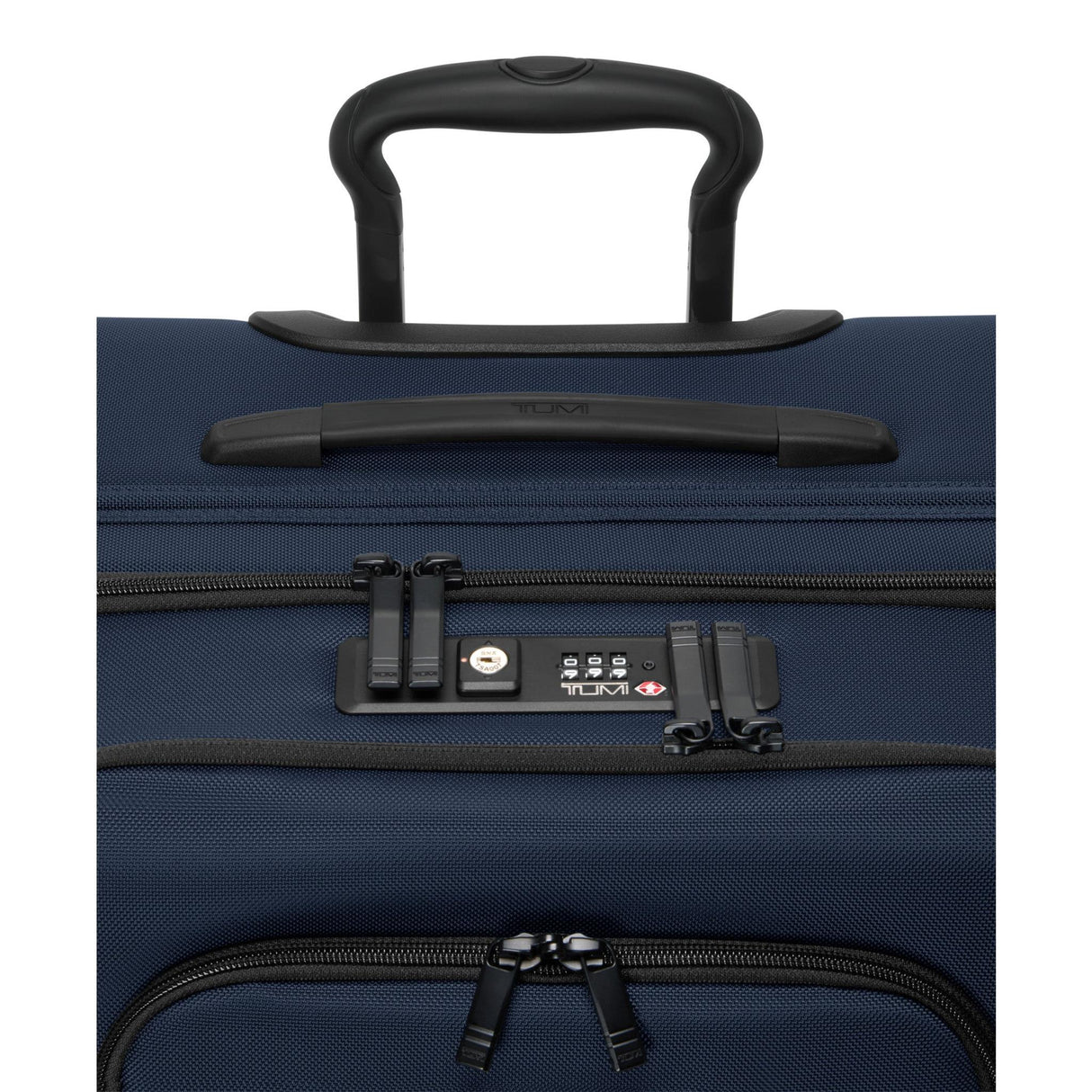 TUMI Alpha Medium Dual Access Expandable Checked