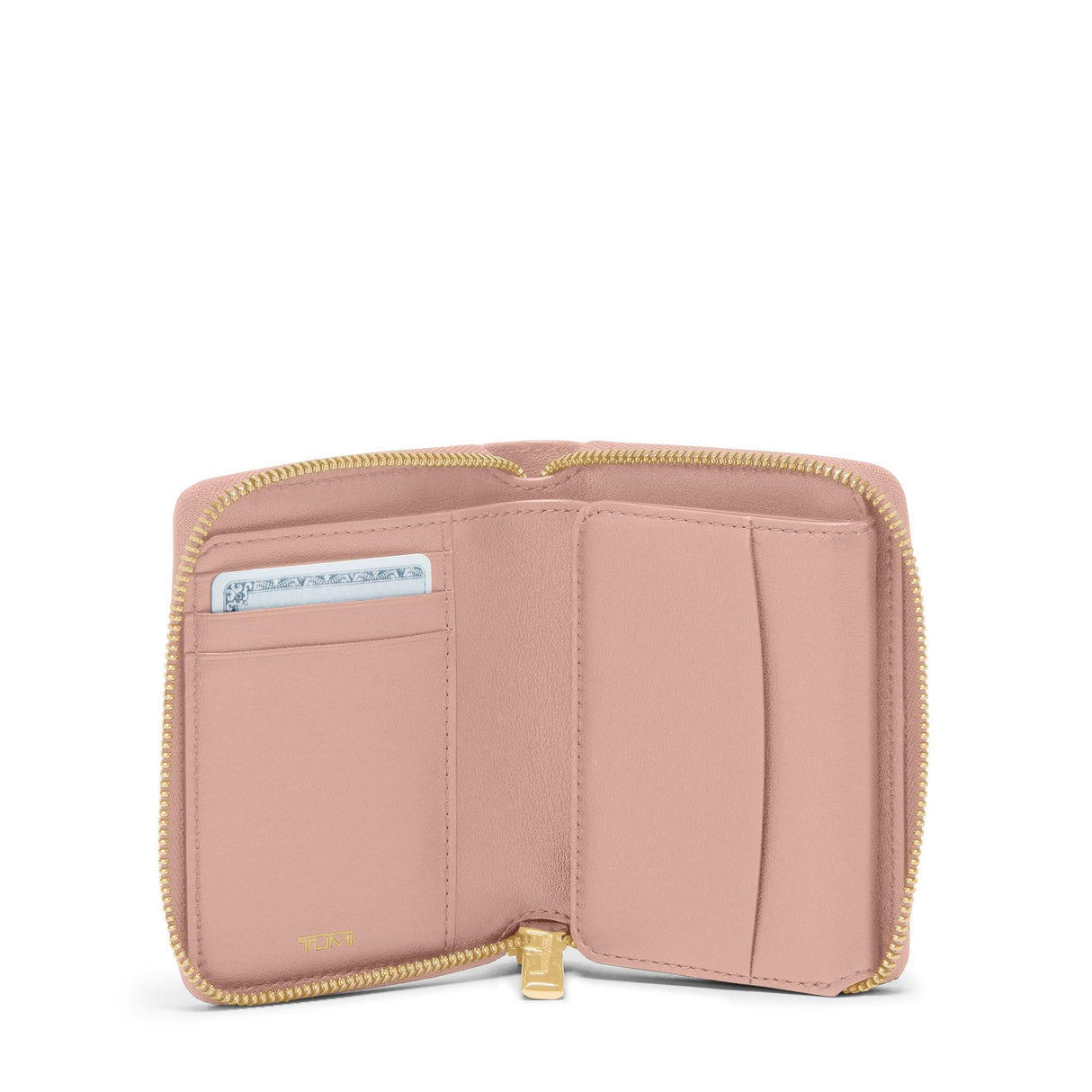 TUMI Belden SLG Tri Fold Zip Around Wallet