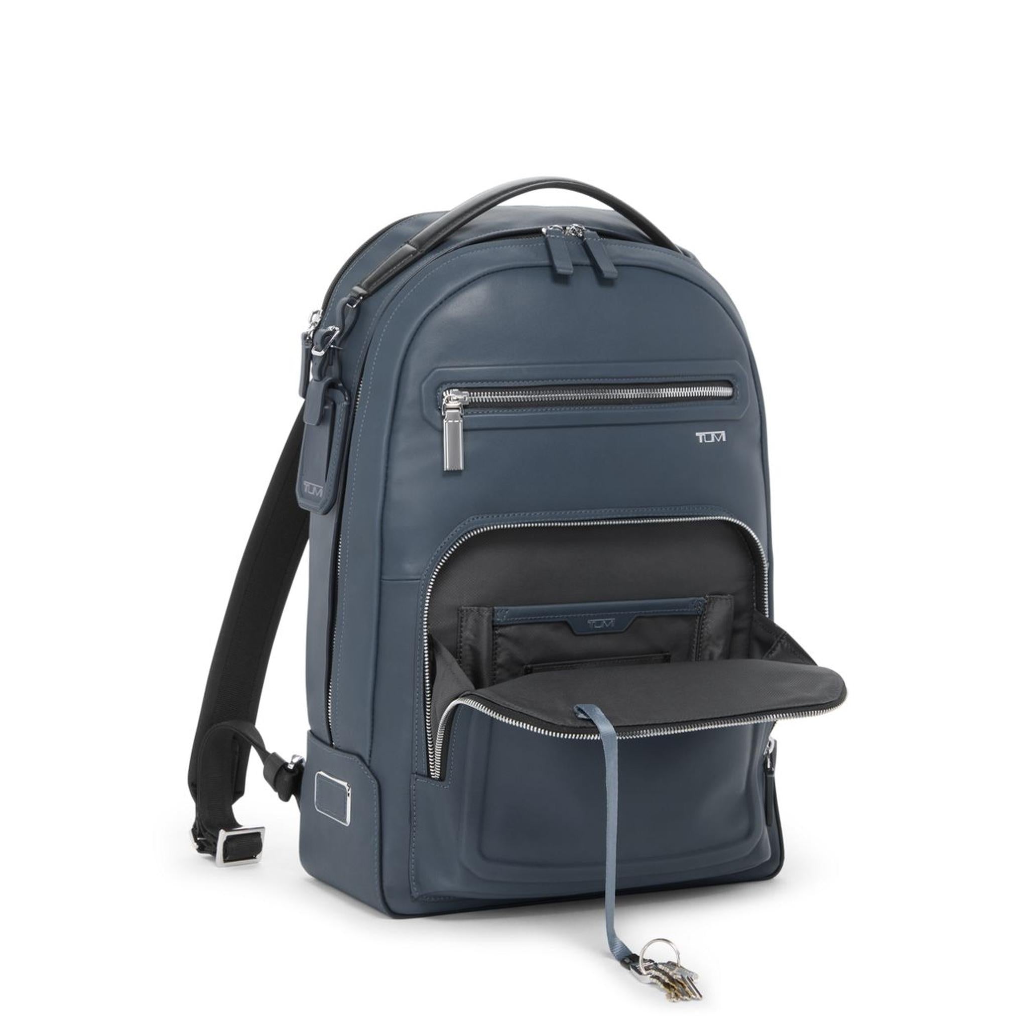TUMI Harrison Warren Leather Backpack – Luggage Pros