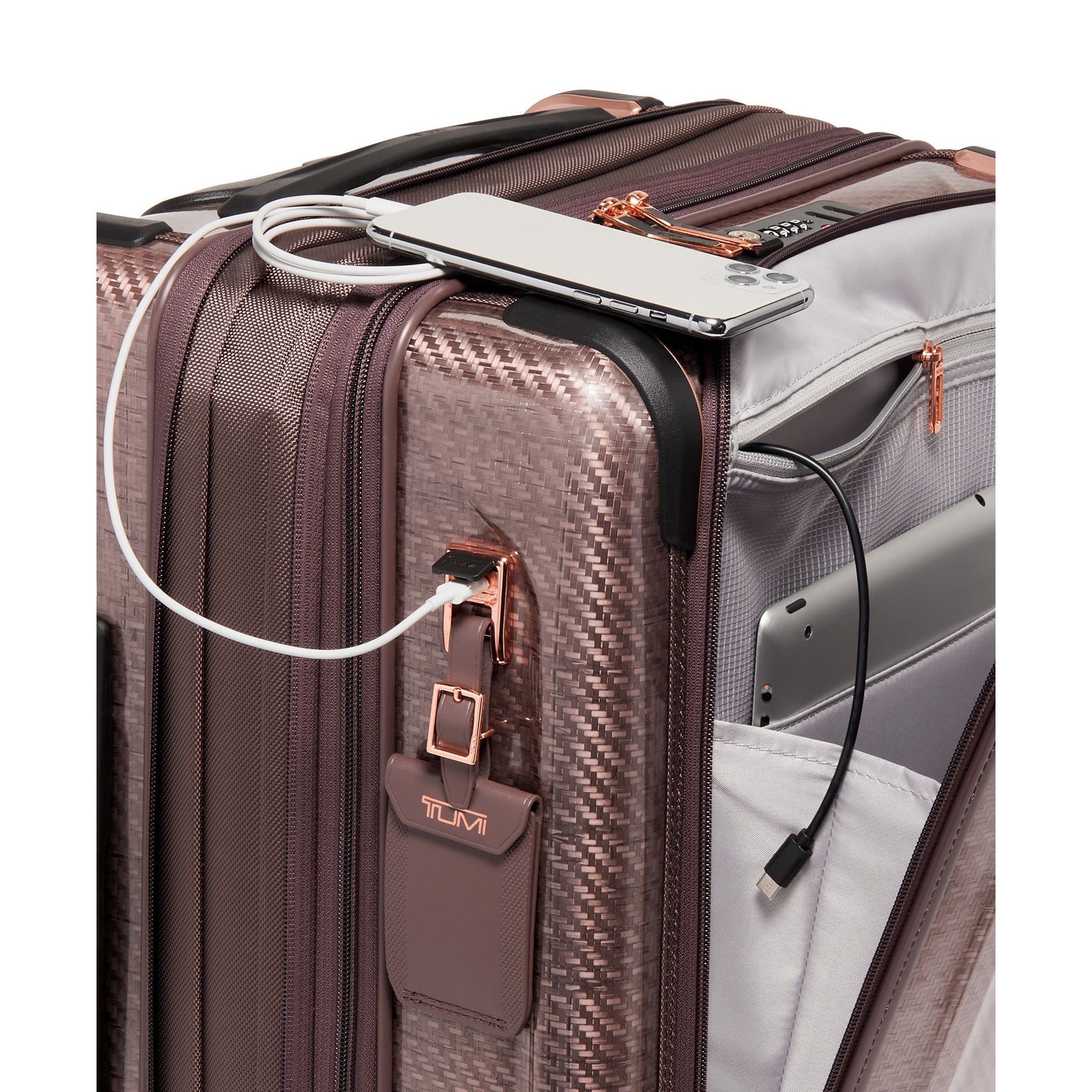 TUMI Tegra-Lite Continental Front Pocket Expandable Carry-On