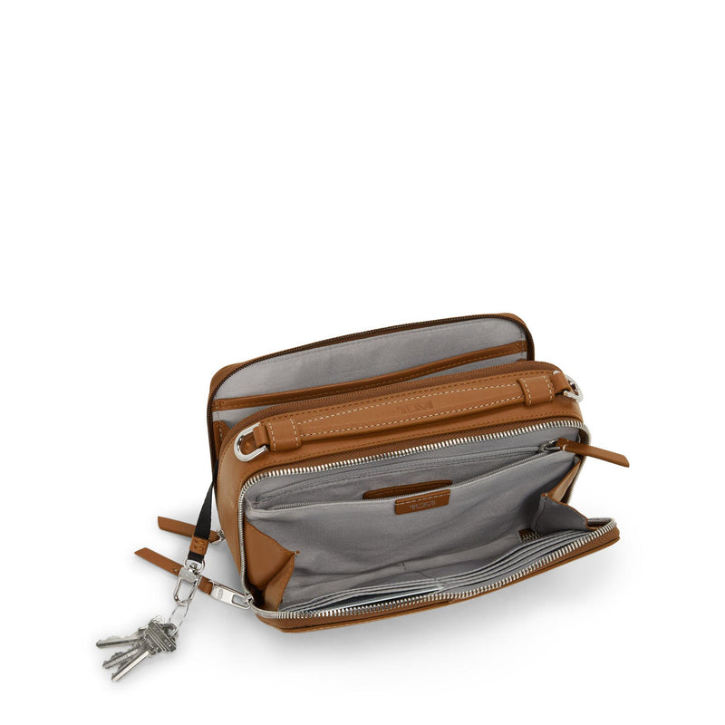 TUMI Voyageur Leather Myla Crossbody