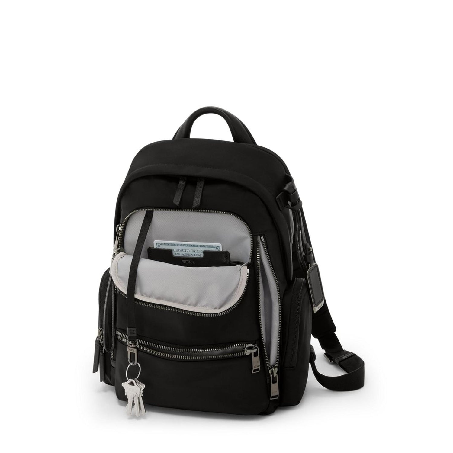 TUMI Voyageur Celina Medium Backpack Black / Gold