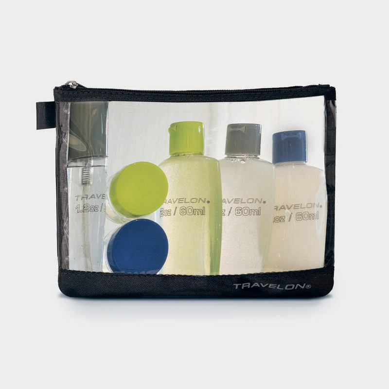 Travelon 1-Quart Zip-Top Bag with Bottles