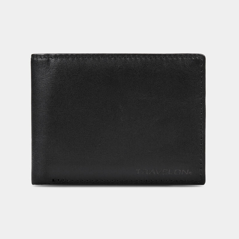 Travelon Rfid Blocking Leather Billfold Wallet