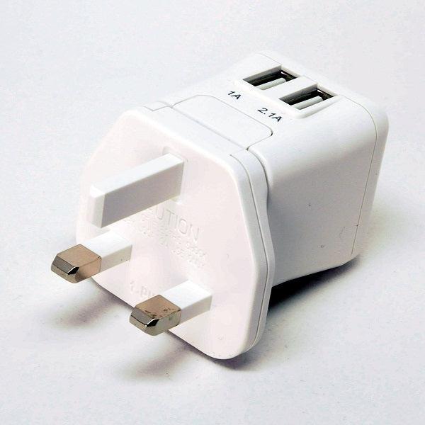 Voltage Valet Universal 2 Port USB Travel Power Adapter Charger Set