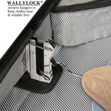 Wally Bags Solutions 45-inch Premium Garment Bag with Shoulder Strap and Multiple Pockets