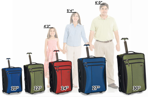 Wheeled Luggage Size Guide