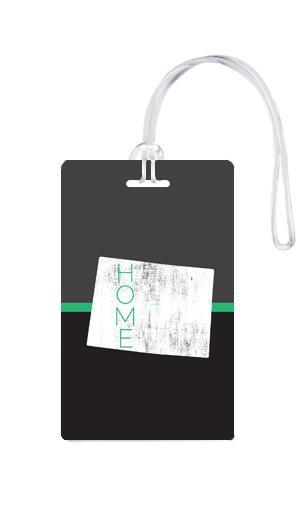 612 My Home State Colorado Luggage Tag-Luggage Pros