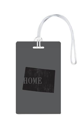 612 My Home State Colorado Luggage Tag-Luggage Pros