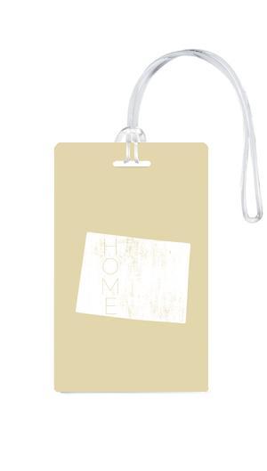 612 My Home State Colorado Luggage Tag-Luggage Pros